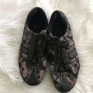 Coach Kirby Sneakers Size 7M  Lace Up Shoes